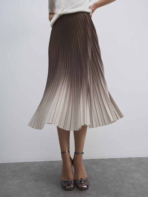 Юбка миди MAISON DAVID, Артикул 2024-531, коричневый | 4525259. Ракурс 5 Юбка миди MAISON DAVID, Артикул 2024-531, коричневый | 4525259. Ракурс 5