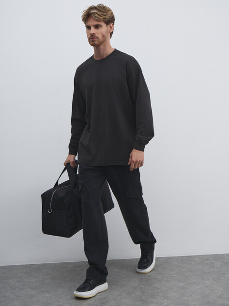 Мужской лонгслив MAISON DAVID, Артикул 2024-527, темно-коричневый | 4525423. Ракурс 2 Мужской лонгслив MAISON DAVID, Артикул 2024-527, темно-коричневый | 4525423. Ракурс 2