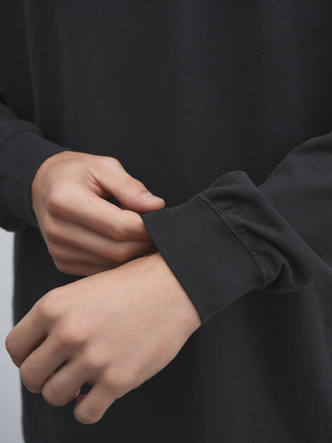 Мужской лонгслив MAISON DAVID, Артикул 2024-527, темно-коричневый | 4525423. Ракурс 3 Мужской лонгслив MAISON DAVID, Артикул 2024-527, темно-коричневый | 4525423. Ракурс 3