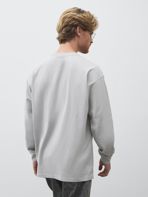 Мужской лонгслив MAISON DAVID, Артикул 2024-527, стальной | 4525465. Ракурс 4 Мужской лонгслив MAISON DAVID, Артикул 2024-527, стальной | 4525465. Ракурс 4