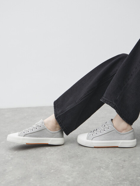 Женские кеды из денима TENDANCE, Артикул AQ-ZH-4-04, бледно-серый | 4526087. Ракурс 6 Женские кеды из денима TENDANCE, Артикул AQ-ZH-4-04, бледно-серый | 4526087. Ракурс 6