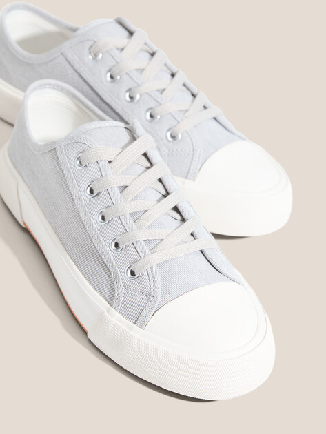 Женские кеды из денима TENDANCE, Артикул AQ-ZH-4-04, бледно-серый | 4526087. Ракурс 3 Женские кеды из денима TENDANCE, Артикул AQ-ZH-4-04, бледно-серый | 4526087. Ракурс 3