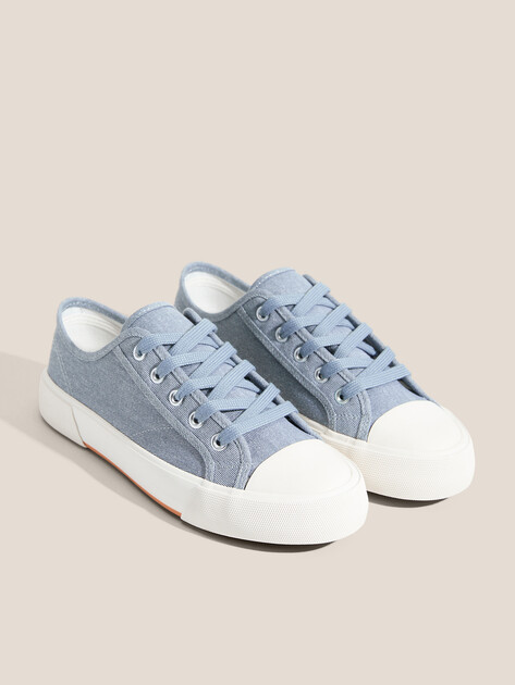 Женские кеды из денима TENDANCE, Артикул AQ-ZH-4-04, серо-голубой | 4526101. Ракурс 2 Женские кеды из денима TENDANCE, Артикул AQ-ZH-4-04, серо-голубой | 4526101. Ракурс 2