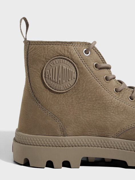 Мужские ботинки PALLADIUM PAMPA HI NBK, Артикул 79495, хаки | 4526681. Ракурс 3