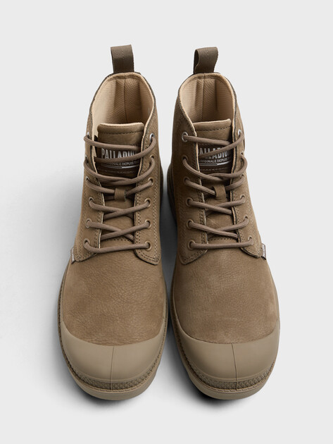 Мужские ботинки PALLADIUM PAMPA HI NBK, Артикул 79495, хаки | 4526681. Ракурс 4