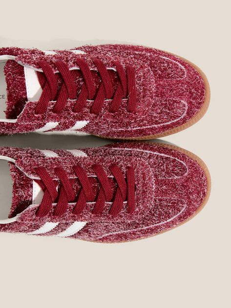 Женские кеды TENDANCE, Артикул LH231203-201, винный | 4527223. Ракурс 3