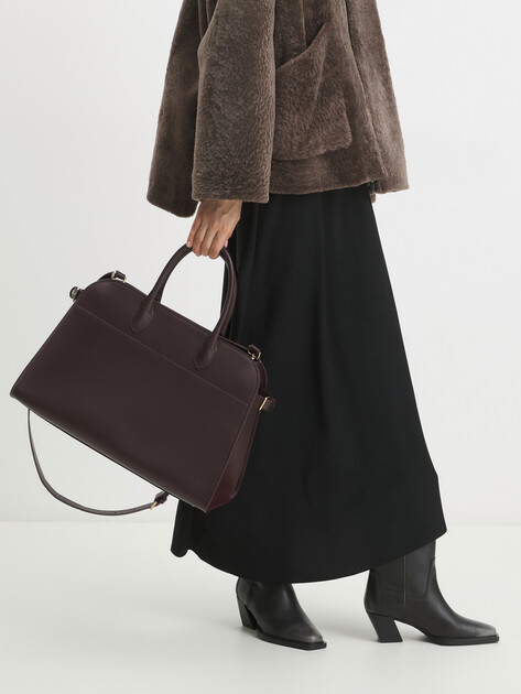 Женский тоут CALZETTI, Артикул ASHLEY MAXI, винный | 4527403. Ракурс 2 Женский тоут CALZETTI, Артикул ASHLEY MAXI, винный | 4527403. Ракурс 2