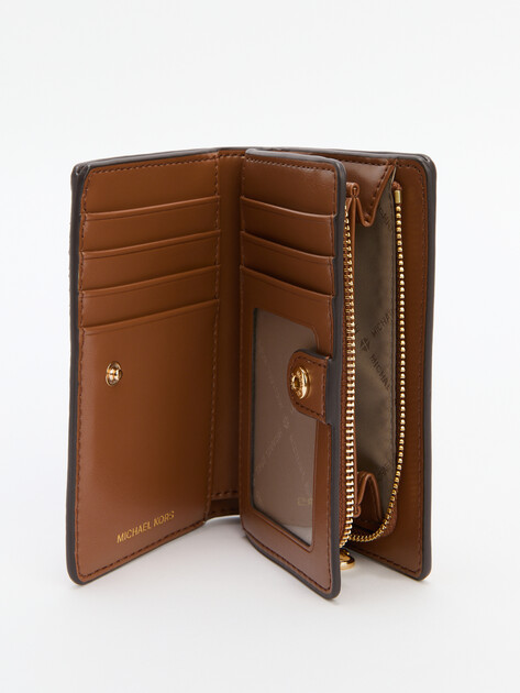 Женское портмоне MICHAEL KORS MD SNAP ZA WALLET, Артикул 32R4G8ED6L(K), светло-коричневый | 4528898. Ракурс 3 Женское портмоне MICHAEL KORS MD SNAP ZA WALLET, Артикул 32R4G8ED6L(K), светло-коричневый | 4528898. Ракурс 3