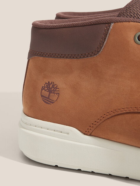 Мужские высокие кеды TIMBERLAND SENECA BAY, Артикул TB0A69M1, светло-коричневый | 4530840. Ракурс 3