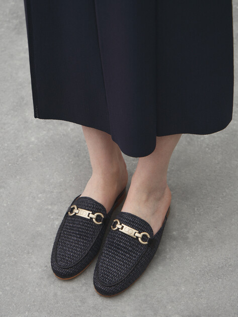 Мюли CESARE CASADEI, Артикул 50627, черный | 4532229. Ракурс 6