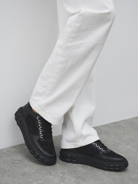 Женские кеды CESARE CASADEI, Артикул 50212, черный | 4532421. Ракурс 6