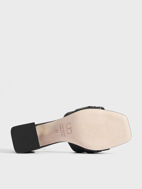 Мюли CESARE CASADEI, Артикул 50402, черный | 4532579. Ракурс 3