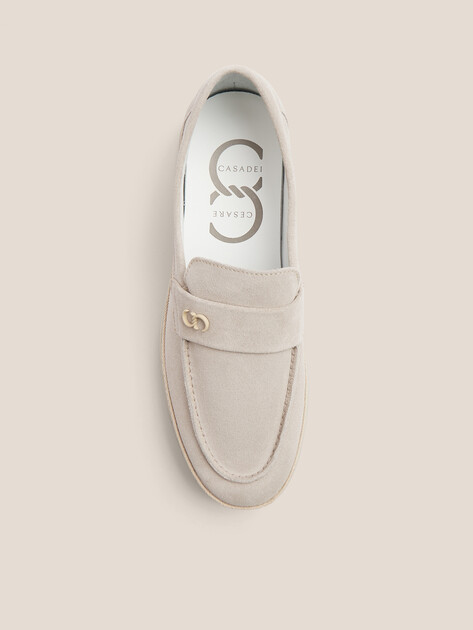 Мужские лоферы CESARE CASADEI, Артикул 52721, пыльно-бежевый | 4532958. Ракурс 4 Мужские лоферы CESARE CASADEI, Артикул 52721, пыльно-бежевый | 4532958. Ракурс 4