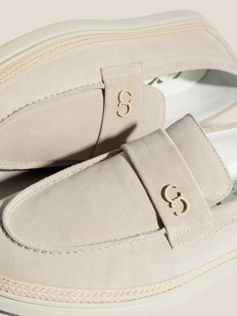 Мужские лоферы CESARE CASADEI, Артикул 52721, пыльно-бежевый | 4532958. Ракурс 5 Мужские лоферы CESARE CASADEI, Артикул 52721, пыльно-бежевый | 4532958. Ракурс 5