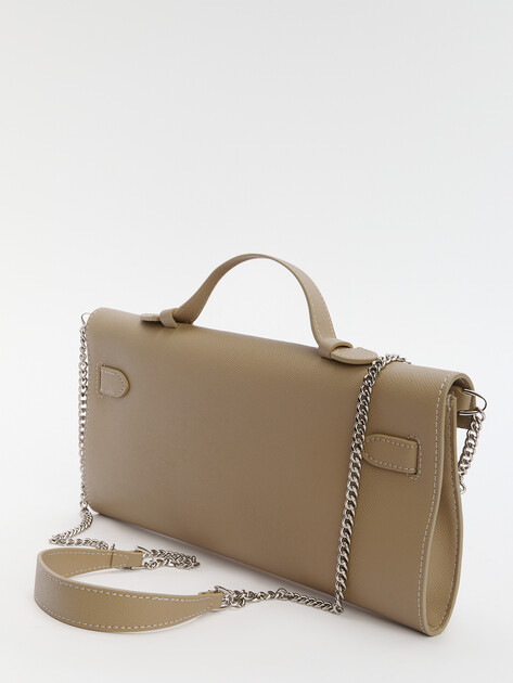 Клатч TENDANCE, Артикул MRH22-286ZW, темно-бежевый | 4533404. Ракурс 4
