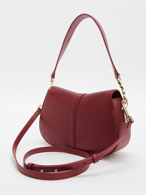 Женский сэдл TOMMY HILFIGER TH HERITAGE SADDLE BAG, Артикул AW0AW16467, вишневый | 4533668. Ракурс 4 Женский сэдл TOMMY HILFIGER TH HERITAGE SADDLE BAG, Артикул AW0AW16467, вишневый | 4533668. Ракурс 4