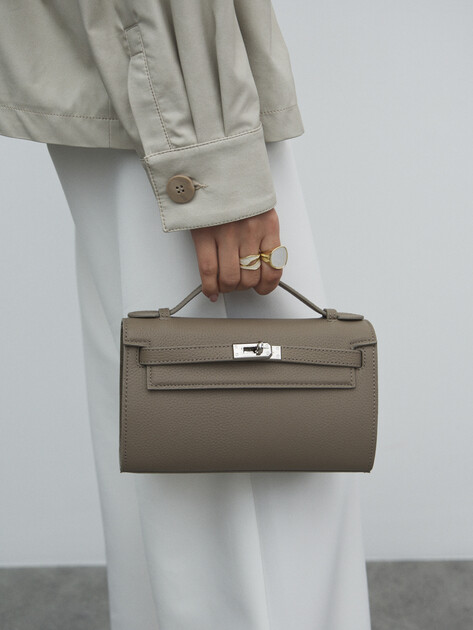 Женская сумка TENDANCE, Артикул MRH24-505, серо-коричневый | 4533880. Ракурс 5 Женская сумка TENDANCE, Артикул MRH24-505, серо-коричневый | 4533880. Ракурс 5
