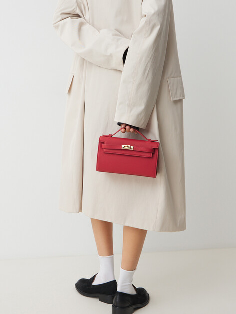 Женская сумка  TENDANCE, Артикул MRH24-505, рубиновый | 4533888. Ракурс 2