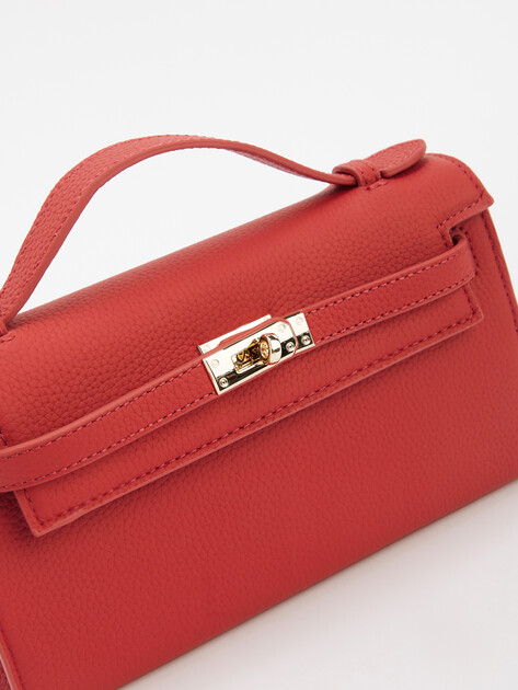 Женская сумка  TENDANCE, Артикул MRH24-505, рубиновый | 4533888. Ракурс 3