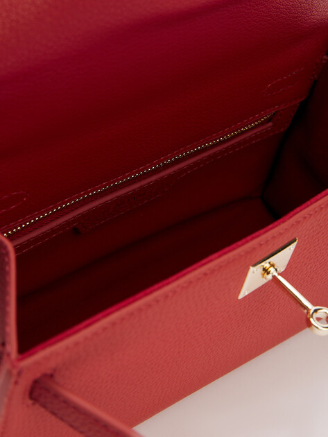 Женская сумка  TENDANCE, Артикул MRH24-505, рубиновый | 4533888. Ракурс 5