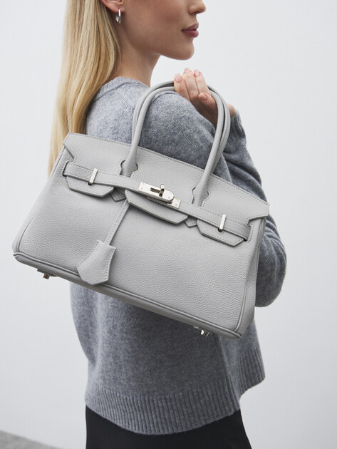 Женский тоут TENDANCE, Артикул MRH24-423, бледно-серый | 4533963. Ракурс 5