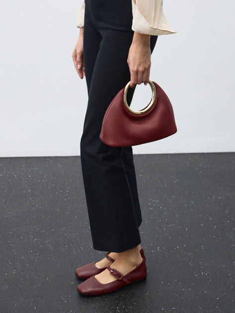 Женская сумка  TENDANCE, Артикул MRH24-608, бордовый | 4534016. Ракурс 5