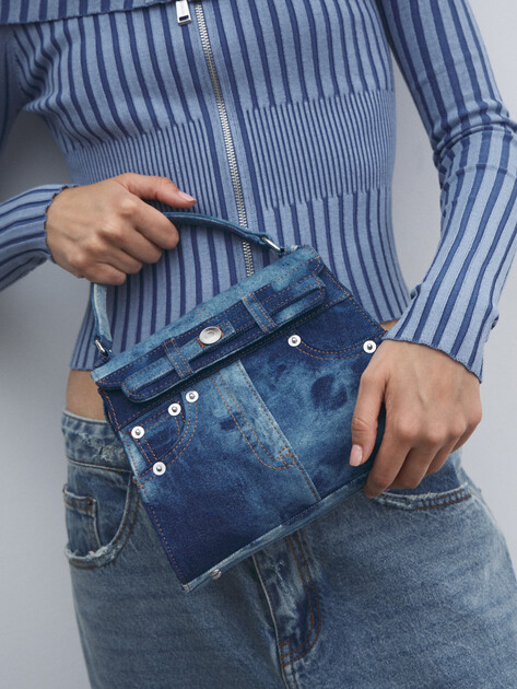 Женская сумка  TENDANCE, Артикул MRH24-614, голубовато-синий | 4534035. Ракурс 5