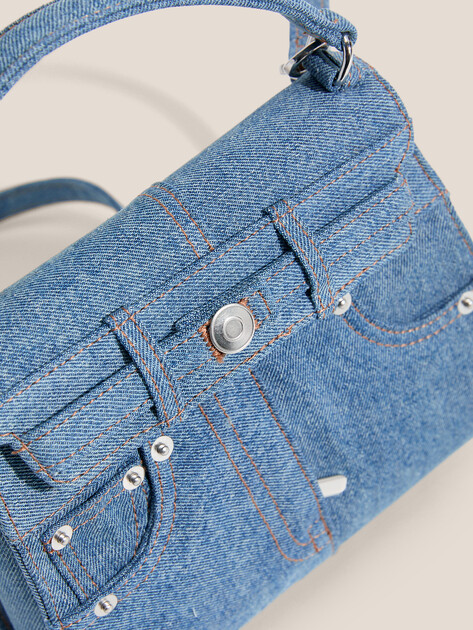 Женская сумка  TENDANCE, Артикул MRH24-614, серо-голубой | 4534037. Ракурс 2