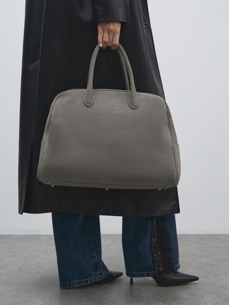 Женский тоут TENDANCE, Артикул MRH24-422, светло-серый | 4534062. Ракурс 5 Женский тоут TENDANCE, Артикул MRH24-422, светло-серый | 4534062. Ракурс 5