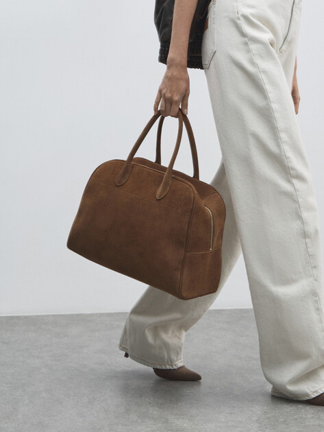 Женский тоут TENDANCE, Артикул MRH24-422, коричневый | 4534080. Ракурс 5