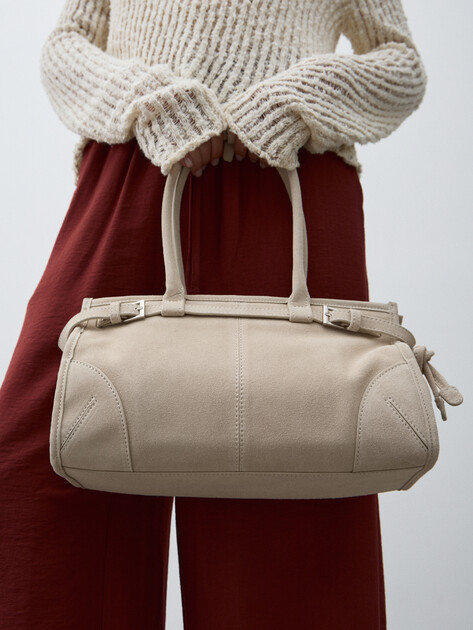 Женский тоут TENDANCE, Артикул MRH24-510NJ, светло-бежевый | 4534125. Ракурс 5