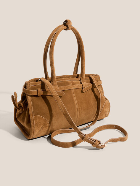 Женский тоут TENDANCE, Артикул MRH24-510NJ, зеленовато-коричневый | 4534135. Ракурс 3