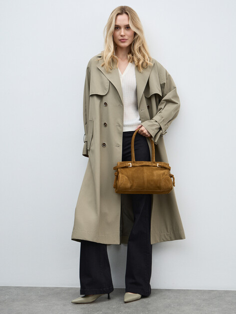 Женский тоут TENDANCE, Артикул MRH24-510NJ, зеленовато-коричневый | 4534135. Ракурс 5 Женский тоут TENDANCE, Артикул MRH24-510NJ, зеленовато-коричневый | 4534135. Ракурс 5