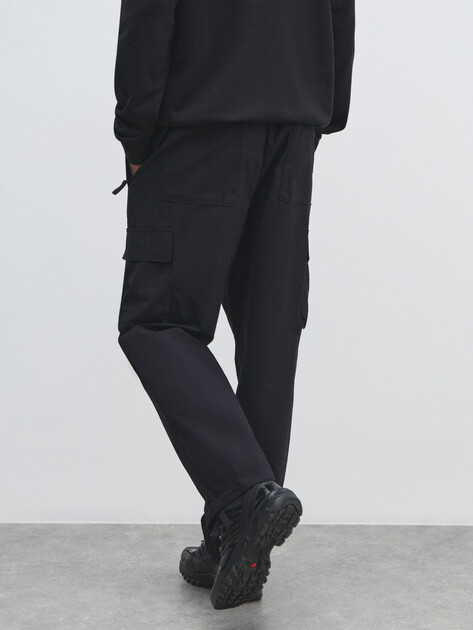 Мужские брюки карго KAPPA, Артикул 137500, черный | 4534563. Ракурс 4 Мужские брюки карго KAPPA, Артикул 137500, черный | 4534563. Ракурс 4