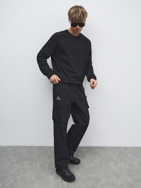 Мужские брюки карго KAPPA, Артикул 137500, черный | 4534563. Ракурс 5 Мужские брюки карго KAPPA, Артикул 137500, черный | 4534563. Ракурс 5