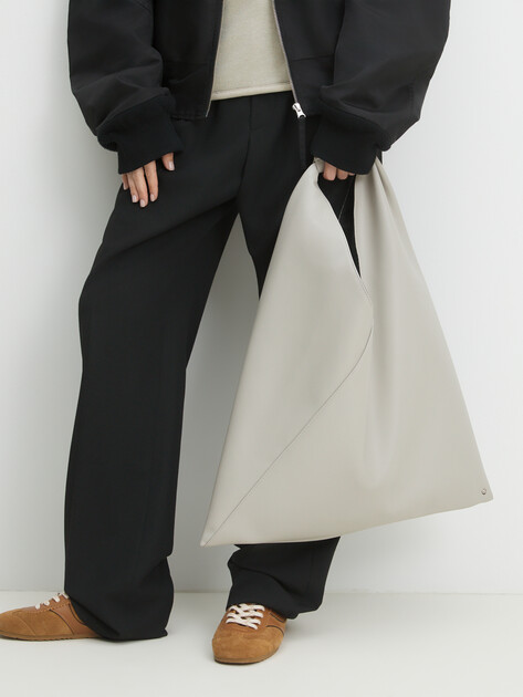 Женский шоппер TENDANCE, Артикул Z225, светло-серый | 4534941. Ракурс 2