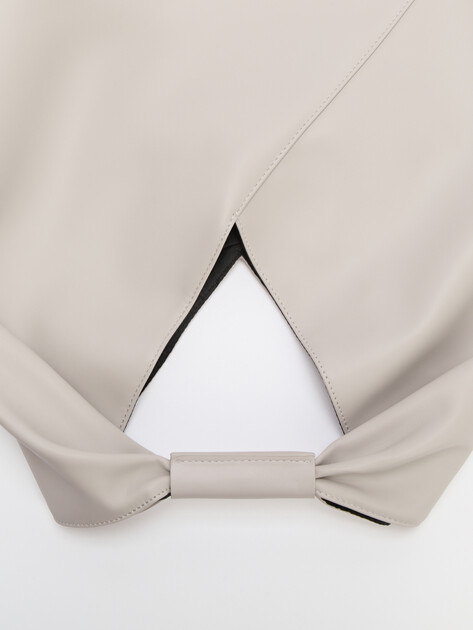 Женский шоппер TENDANCE, Артикул Z225, светло-серый | 4534941. Ракурс 3