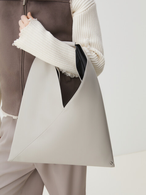 Женский шоппер TENDANCE, Артикул Z226, светло-серый | 4534970. Ракурс 2