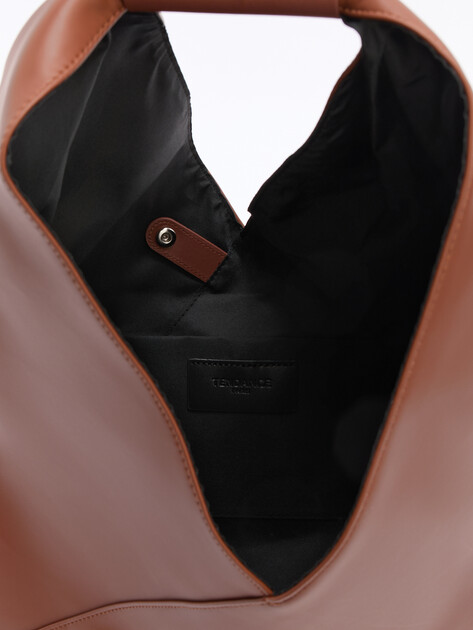 Женский шоппер TENDANCE, Артикул Z226, коричневый | 4534992. Ракурс 5