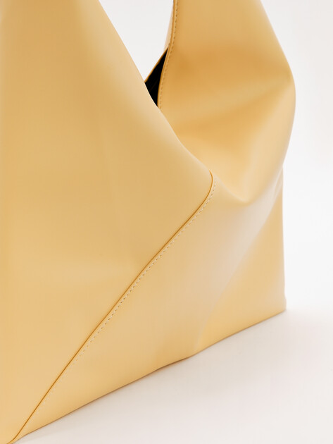 Женский шоппер TENDANCE, Артикул Z226, светло-желтый | 4534994. Ракурс 3