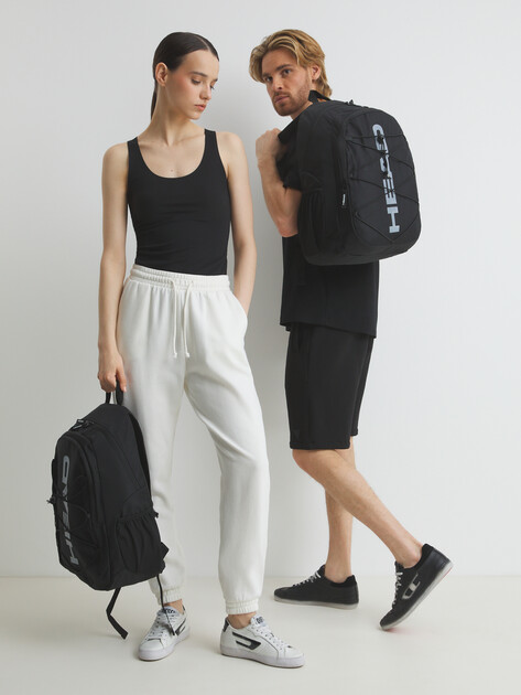 Рюкзак HEAD BACKPACK WITH ELASTICS, Артикул HBK048, черный | 4535880. Ракурс 2 Рюкзак HEAD BACKPACK WITH ELASTICS, Артикул HBK048, черный | 4535880. Ракурс 2