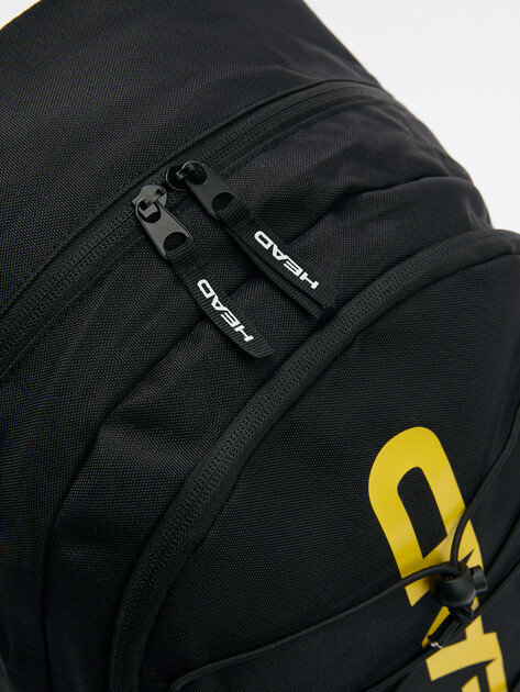Рюкзак HEAD BACKPACK WITH ELASTICS, Артикул HBK048, черный | 4535896. Ракурс 3