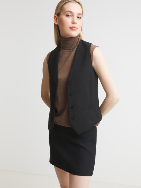 Топ MAISON DAVID, Артикул DES142, зеленовато-коричневый | 4536462. Ракурс 5