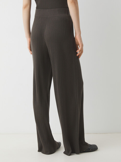 Женские прямые брюки MAISON DAVID, Артикул S2580, пыльно-коричневый | 4536539. Ракурс 3