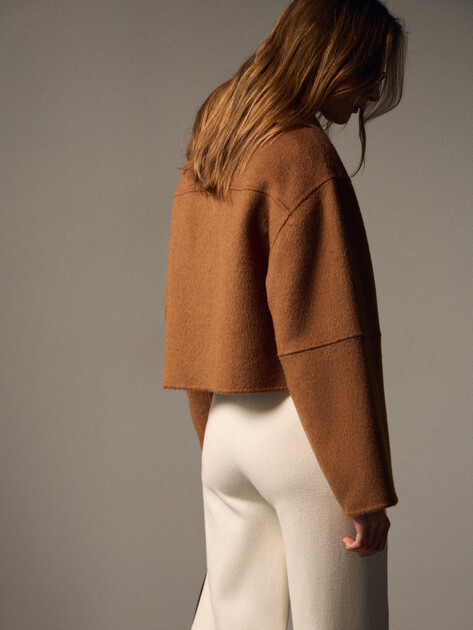 Женская куртка MAISON DAVID, Артикул GZ24610, коричневый | 4537537. Ракурс 4