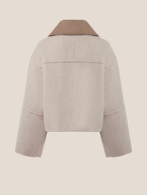 Женская куртка MAISON DAVID, Артикул GZ24610, молочно-белый | 4537558. Ракурс 9 Женская куртка MAISON DAVID, Артикул GZ24610, молочно-белый | 4537558. Ракурс 9