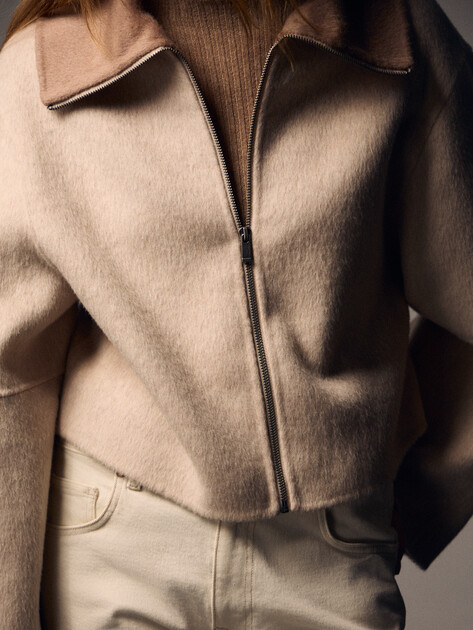 Женская куртка MAISON DAVID, Артикул GZ24610, молочно-белый | 4537558. Ракурс 3 Женская куртка MAISON DAVID, Артикул GZ24610, молочно-белый | 4537558. Ракурс 3