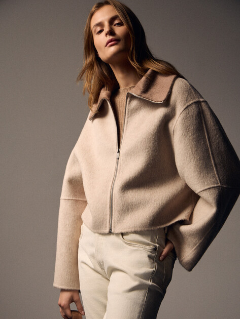 Женская куртка MAISON DAVID, Артикул GZ24610, молочно-белый | 4537558. Ракурс 5 Женская куртка MAISON DAVID, Артикул GZ24610, молочно-белый | 4537558. Ракурс 5