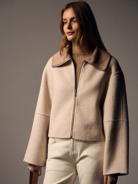 Женская куртка MAISON DAVID, Артикул GZ24610, молочно-белый | 4537558. Ракурс 6 Женская куртка MAISON DAVID, Артикул GZ24610, молочно-белый | 4537558. Ракурс 6