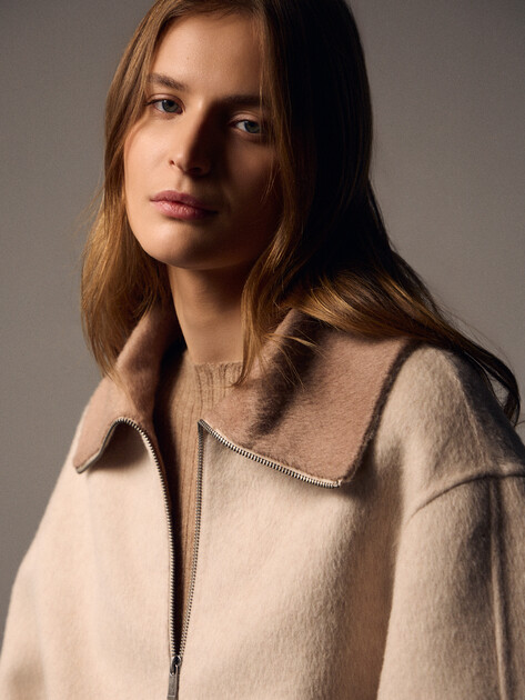 Женская куртка MAISON DAVID, Артикул GZ24610, молочно-белый | 4537558. Ракурс 7 Женская куртка MAISON DAVID, Артикул GZ24610, молочно-белый | 4537558. Ракурс 7